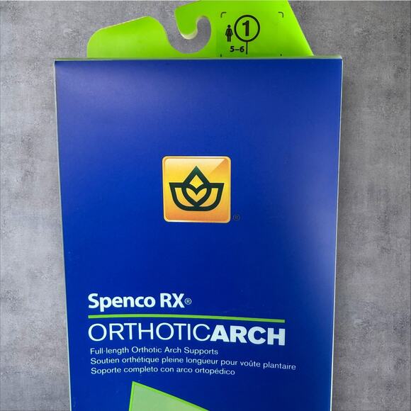 Spenco RX Orthotic Full Length Arch Support Shoe Insoles Pair Women Size 5-6 #1 - Picture 6 of 10